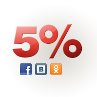  5%    